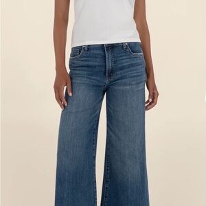 KUT FROM THE KLOTH Ryan High Rise Wide Leg Jean NEW-never worn   Orig Price $119